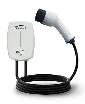 Gepersonaliseerde kleuren GB Standaard wisselstroomstroom 3.5kw/7kw EV-oplaadstation aan de muur