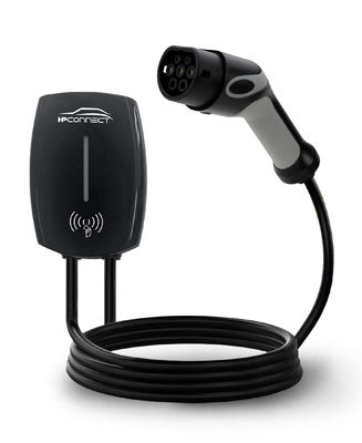 Gepersonaliseerde kleuren GB Standaard wisselstroomstroom 3.5kw/7kw EV-oplaadstation aan de muur