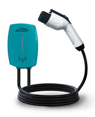 Gepersonaliseerde kleuren GB Standaard wisselstroomstroom 3.5kw/7kw EV-oplaadstation aan de muur