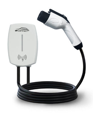 Gepersonaliseerde kleuren GB Standaard wisselstroomstroom 3.5kw/7kw EV-oplaadstation aan de muur
