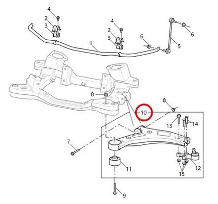 Vastgeleverde voorste onderste bedieningsarm R Voor EG10/EUNIQ7/G10/G20 c00017746 Voorraad OEM NO